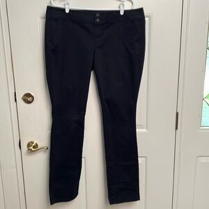 American Eagle Women’s Black Skinny Stretch Pants.  16 Long
